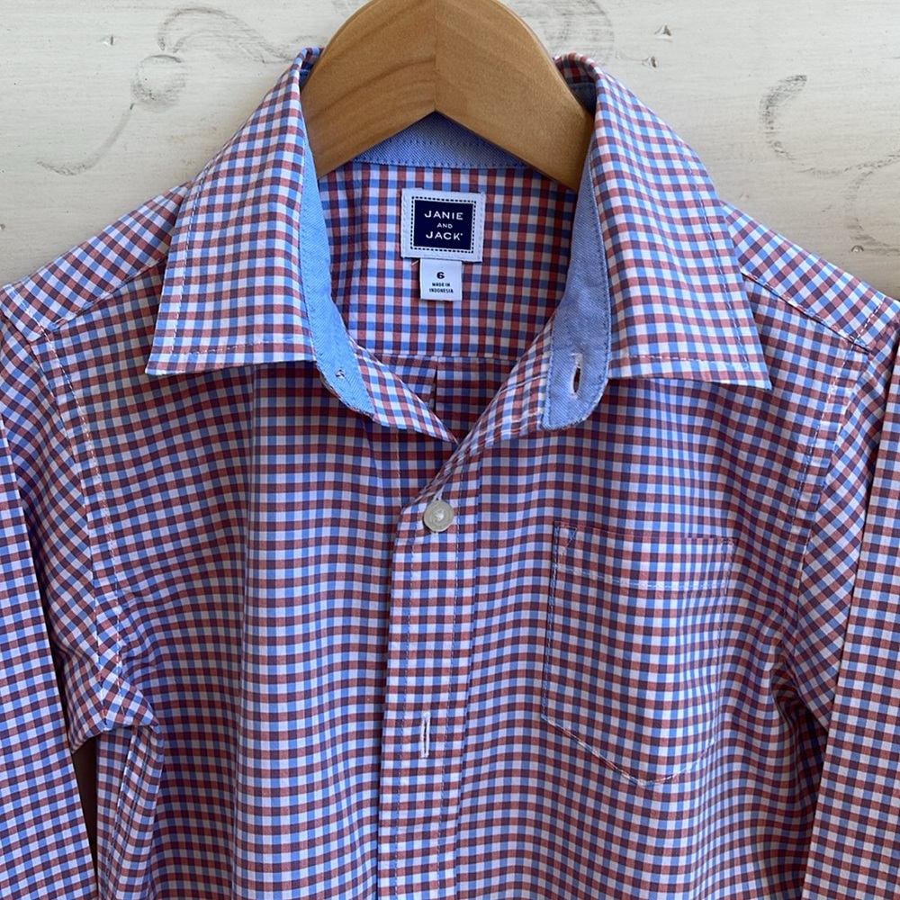 JANIE & JACK BUTTON DOWN SHIRT